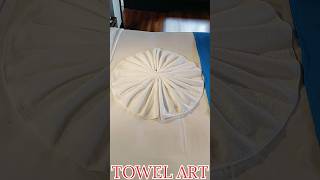 new towel arthow to make towel foldingviralshortsyoutube [upl. by Bria]