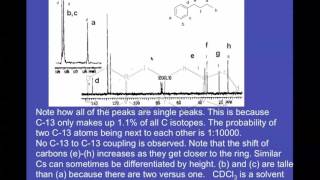 Introduction to 13C NMR 13CNMR [upl. by Cormick580]