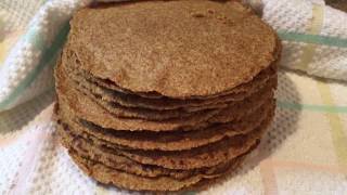 TORTILLAS DE LINAZA BAJAS EN CARBOHIDRATOS SIN GLUTEN  KETO [upl. by Dareece]