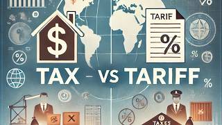 Difference between Tax and Tariff [upl. by Ansel]