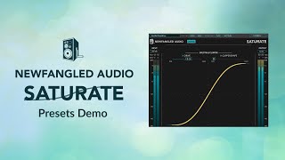 Newfangled Audio Saturate Presets Demo [upl. by Tdnaltroc]