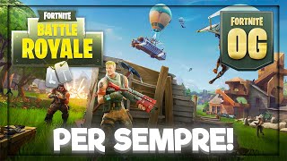 IL CAPITOLO 1 DI FORTNITE TORNERÀ PER SEMPRE [upl. by Akimad]