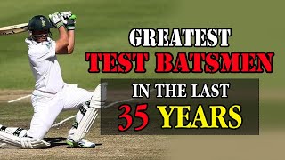 Greatest Test Batsmen in the Last 35 Years  19882023  Top 20 [upl. by Jenda]