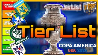 TIERLIST Copa América 2024 🔥 [upl. by Moya170]