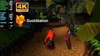 Crash Bandicoot PC Gameplay   DuckStation 4K 60FPS   Configuration  PS1 Emulator 2024 [upl. by Spence]