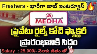 Medha Servo Drives Job vacancy in Hyderabad For freshers  Success Drive Telugu  Times Jobs alerts [upl. by Leonteen]