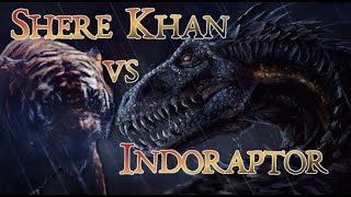 🐅 Shere Khan vs Indoraptor  Roar  Katy Perry 🦖 [upl. by Uhile]