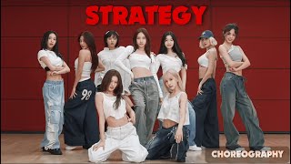 TWICE quotStrategyquot Choreography Video  Zoomed cam Fix ver [upl. by Sidalg]