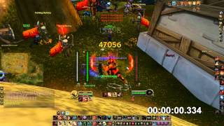 Fury Warrior ONESHOT MACRO WoW PvP 434 50k DPS [upl. by Tol44]