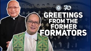 MGCS70  GREETINGS FROM FORMER SEMINARY FORMATORS [upl. by Eelarak672]