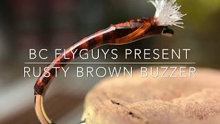 Rusty Brown Buzzer Fly Pattern [upl. by Nod408]