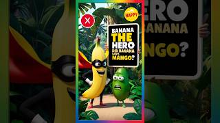 Banana Song  quotBanana Saves Mango 🍌🥭  Banana Song For Kids [upl. by Frodine]