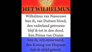 Het Wilhelmus volkslied van Nederland [upl. by Naivaj]