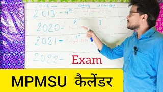 mpmsu द्वारा जारी किया गया कैलेंडर जानिए कब होगा एग्जाम  Exam Calendar  B Sc Nursing  GNM  Yuvi [upl. by Sue]