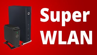 Vodafone Super WLAN  Was ist SuperWLAN Funktionsweise SuperWLAN Verstärker amp SuperConnect App [upl. by Gemperle]