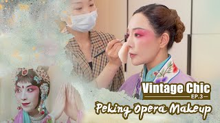 Vintage Chic Episode Three Peking Opera makeup [upl. by Sellma]