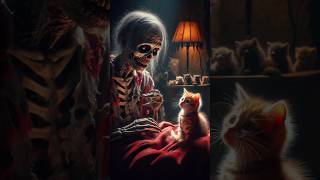 Part21 miaw miaw miaw cat sad song viral adventuretime AiPet horror zombie [upl. by The]