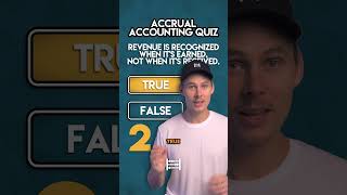 Accrual Accounting 5 True or False Questions [upl. by Annabell555]