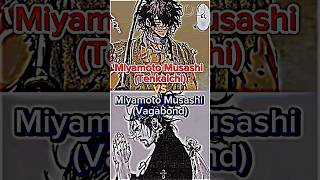 Miyamoto Musashi Tenkaichi VS Miyamoto Musashi Vagabond  whoisstrongest manga [upl. by Esilrac756]