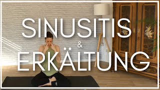 Yoga bei Sinusitis  Erkältung  Stress  20 Minuten [upl. by Nino]