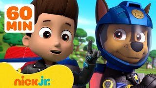 PAW Patrols Chase amp Ryder Have ActionPacked Adventures  1 Hour Compilation  Nick Jr [upl. by Kylander329]