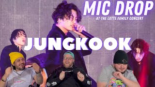 BTS JUNGKOOK  Mic Drop Fancam REACTION [upl. by Nodgnal]