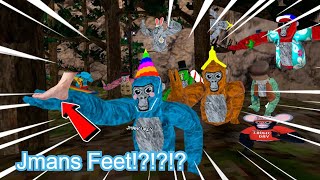 How to get Jmancurlys Toes EASY TUTORIAL gorillatag funnymemes [upl. by Ettigdirb]