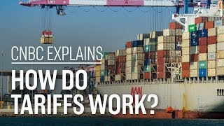 How do tariffs work  CNBC Explains [upl. by Sanez]