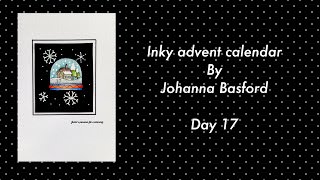 INKY ADVENT CALENDAR by Johanna Basford  day 17  prismacolor pencils [upl. by Ensign]