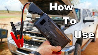 🔥 2022 Imazing 2500A Car Jump Starter How to Use Walkthrough Guide [upl. by Noland285]