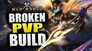 Ce Build Hachette amp Lance va Retourner la Méta  GUIDE PVP New World pt1 [upl. by Airun]