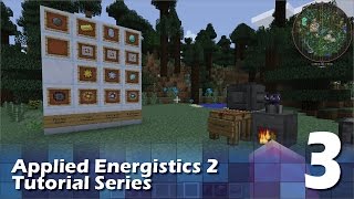 Applied Energistics 2 Tutorial 3  Inscriber [upl. by Pascha]