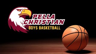 Pella Christian Varsity Boys Basketball vs Oskaloosa [upl. by Omsare]