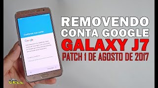 Removendo Conta Google do Samsung Galaxy J7 SMJ700M UTICell [upl. by Xino56]