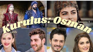 Kurulus Osman sessions 5 cast All actor and actress [upl. by Nnahgaem]