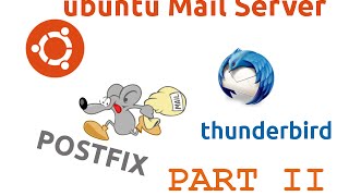 How to configure postfix on linux Postfix thunderbird  PART 2 [upl. by Aileduab]