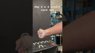 Ghp 8 175rgc x 8 Credit Card Set grip gripstrength strength [upl. by Kali]