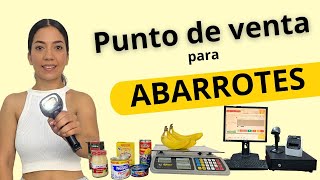 Punto de venta para abarrotes  GRATIS 110 días [upl. by Einner]