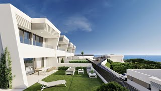 New Development of Semidetached Villas for sale in Mijas Costa wwwippspaincom [upl. by Eemaj]