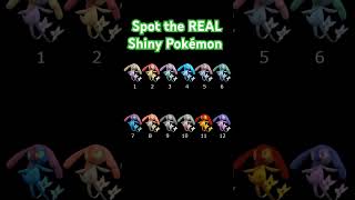 Spot the REAL Shiny Pokémon 31 [upl. by Anetsirhc]