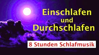 Schlaf Einschlafen und 8 Stunden tiefes Durchschlafen ▶ geführte Meditation in 2 Phasen [upl. by Eiknarf]