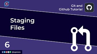 Git and Github Tutorial Series 6  Staging Files  Tagalog  Filipino Version [upl. by Avera]