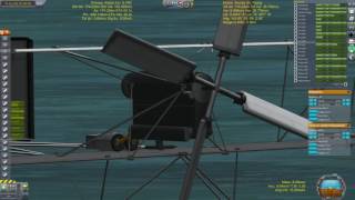 First ever flight of a piston engined aircraft in Kerbal Space Program [upl. by Zennas]