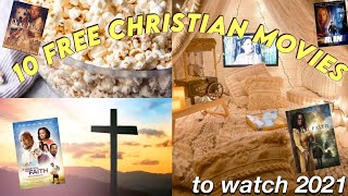 10 FREE Christian movies you HAVE to watch 2021 part 2 [upl. by Adnarom]