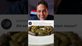 Sizce Sarma Arapların Mı shorts asmr mukbang türkiye [upl. by Drarig]