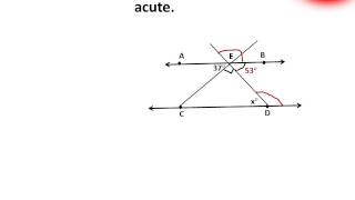 6 Parallel and Transversal lines Angles  GRE [upl. by Karoline465]