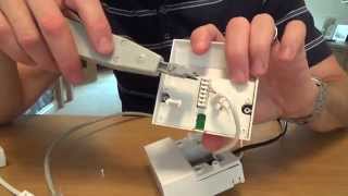 How To fit an ADSL FACEPLATE on your NTE5 telephone master socket [upl. by Aelam]