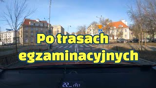 Trasy egzaminacyjne Po Bielanach Bemowie [upl. by Abdu95]