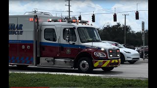 Miramar Fire Rescue R107  Child Having Difficulty Breathing  Transported Memorial West Hospital [upl. by Selry733]