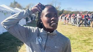 New Mexicos Pamela Kosgei Beats Parker Valbys Course RECORD At Wisconsin PreNationals 2024 [upl. by Akimot]